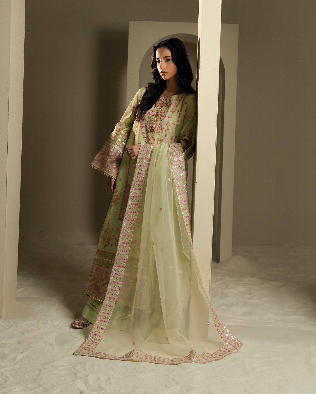 Maryum N Maria - Lyla - Pastel Green