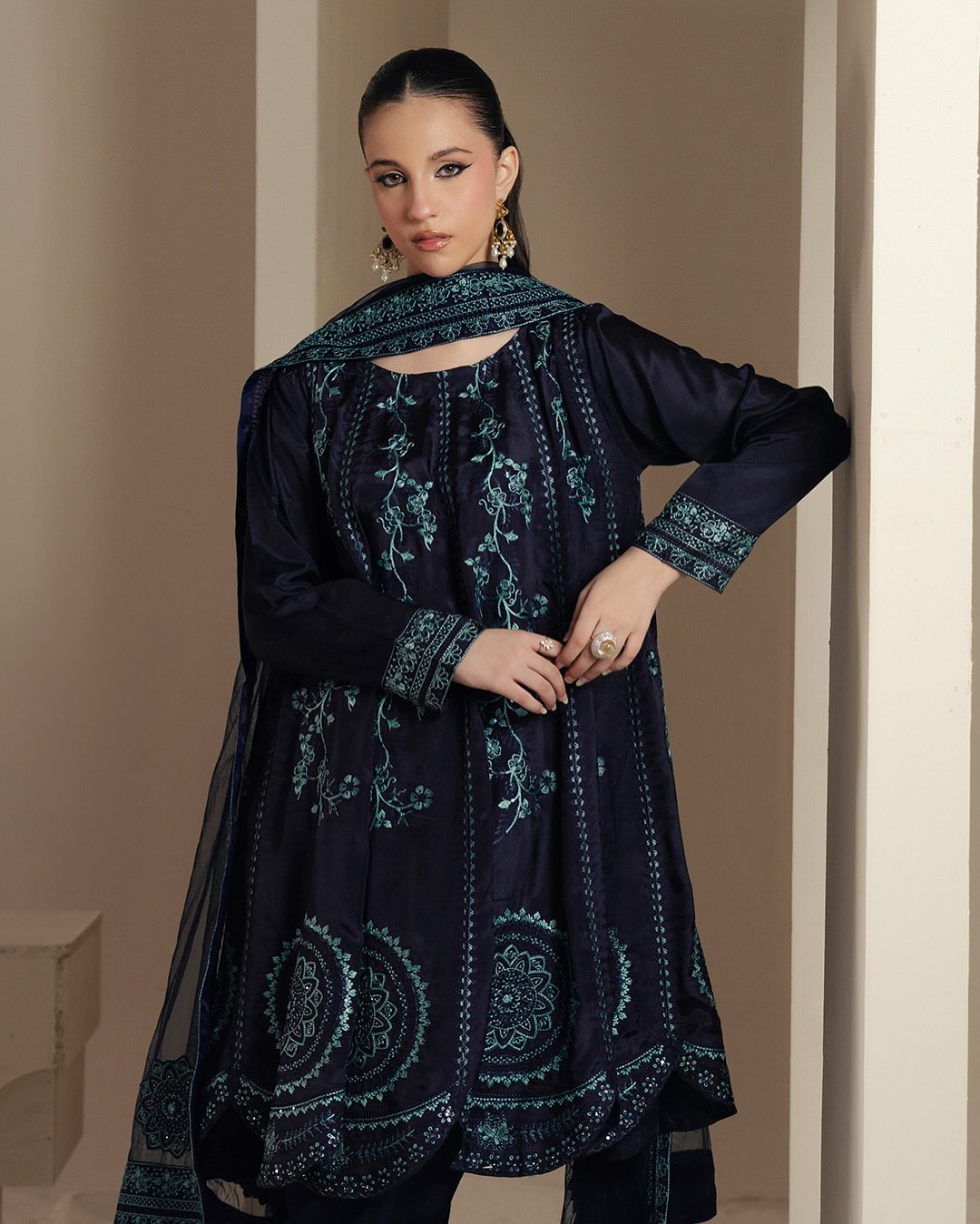 Maryum N Maria - Lyla - Navy Blue